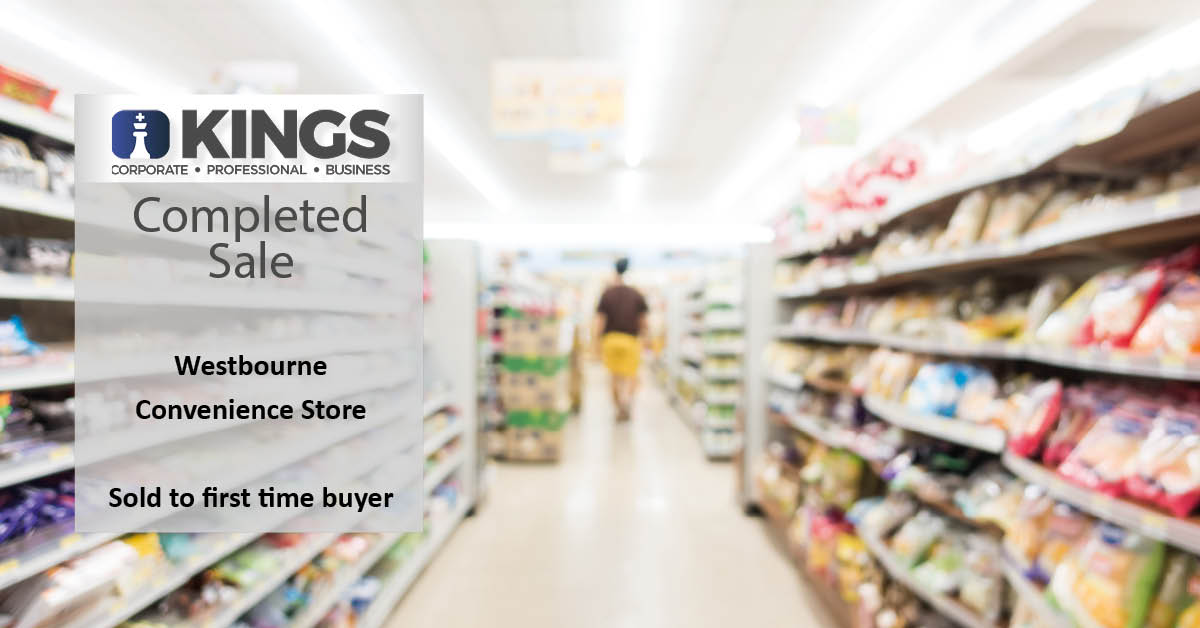 Westbourne Convenience Store sold to firsttime buyer Kings Business