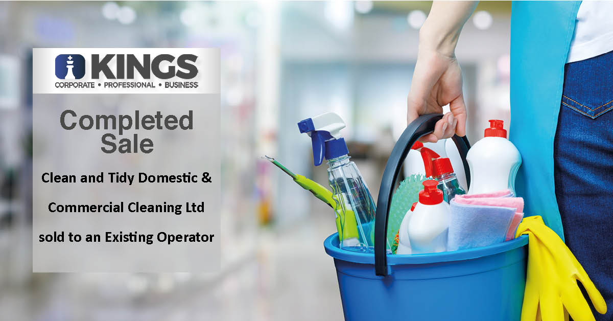 Clean and Tidy Domestic & Commercial Cleaning Limited sold to an